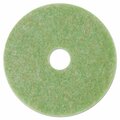 Pinpoint 17 in. Diameter Low-Speed Topline Autoscrubber Floor Pads 5000Green & Orange 5 per Count PI529099